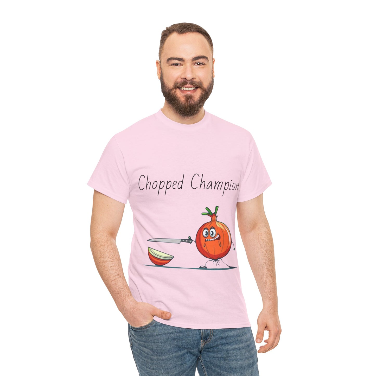 Chopped Champion Unisex Heavy Cotton Tee