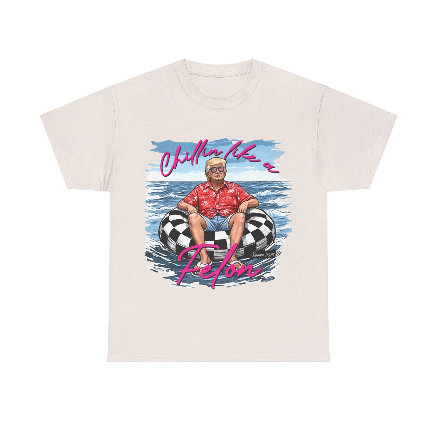 Trump Chillin' Unisex Heavy Cotton Tee