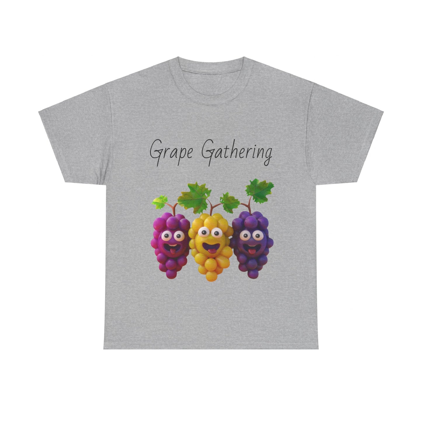 Grape Gathering Unisex Heavy Cotton Tee