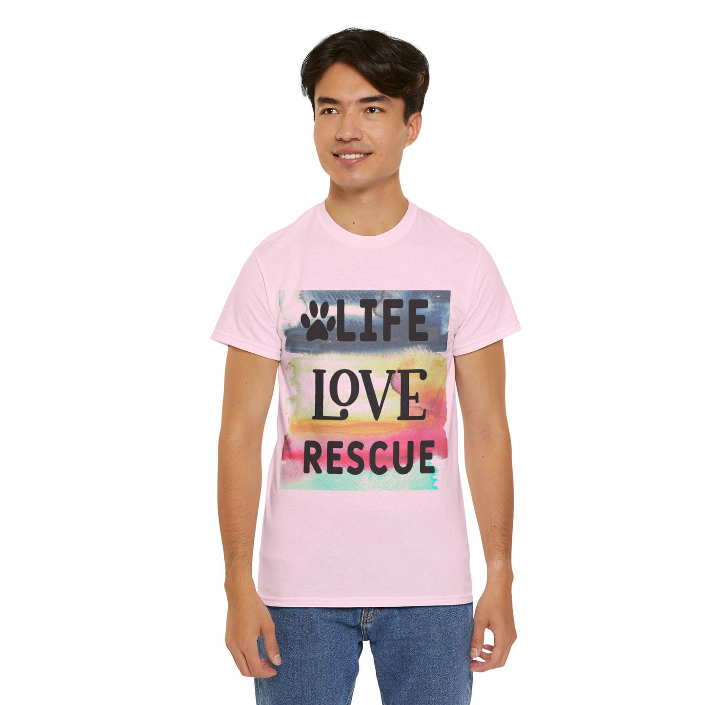 Life Love Rescue Unisex Heavy Cotton Tee