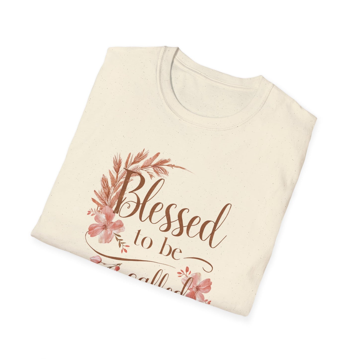 Blessed to be Called Mom Unisex Softstyle T-Shirt