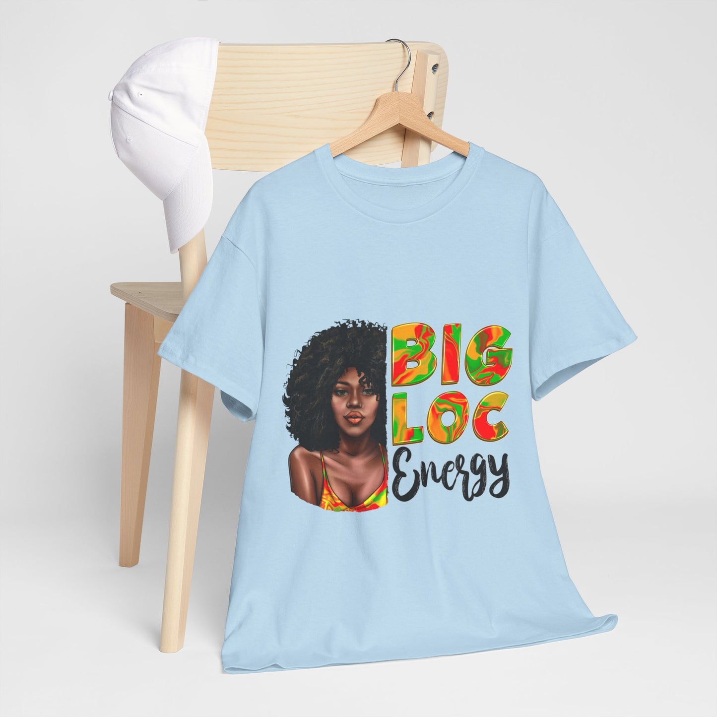 Big Loc Energy Unisex Heavy Cotton Tee