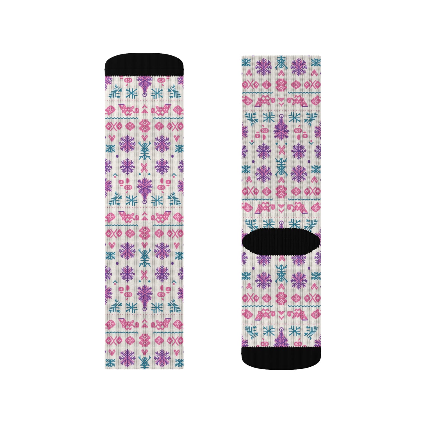 Ugly Sweater Collection 5 Sublimation Socks