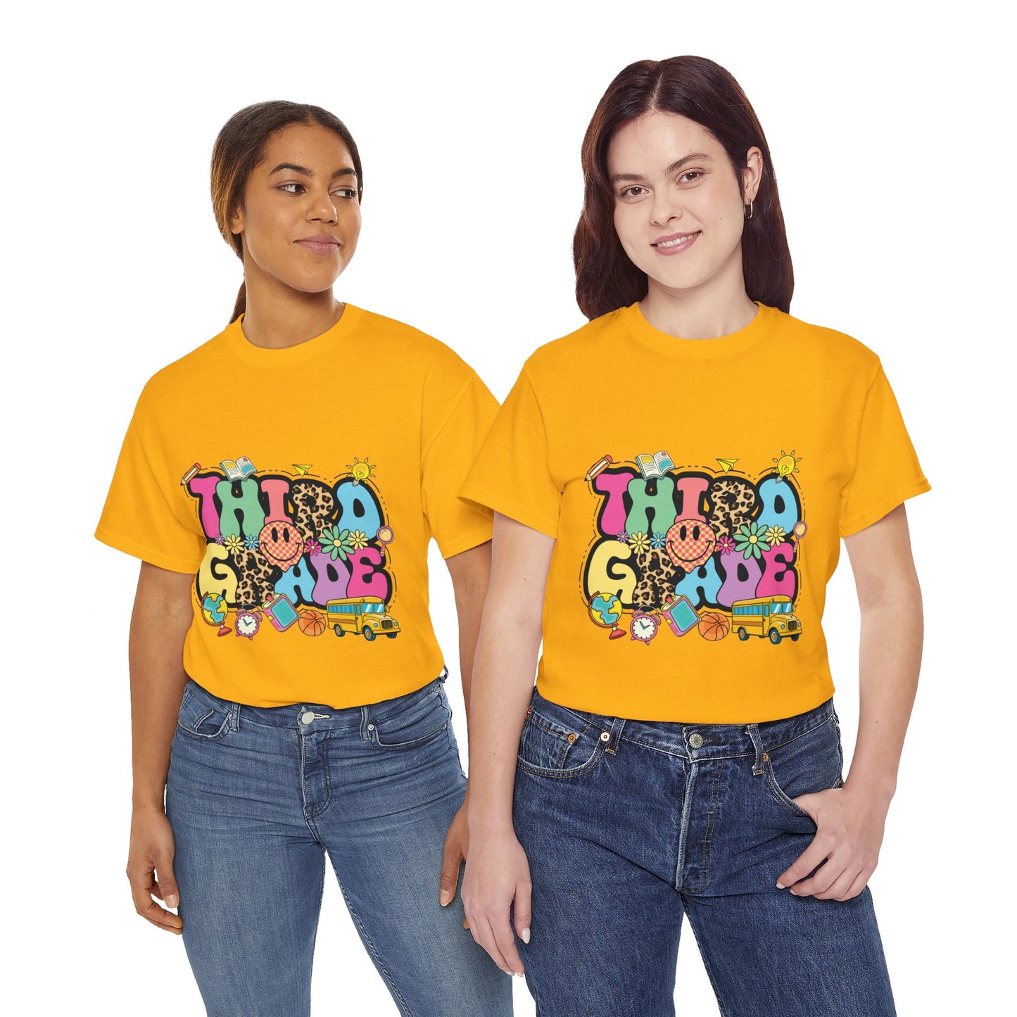 Third Grade Unisex Heavy Cotton Tee