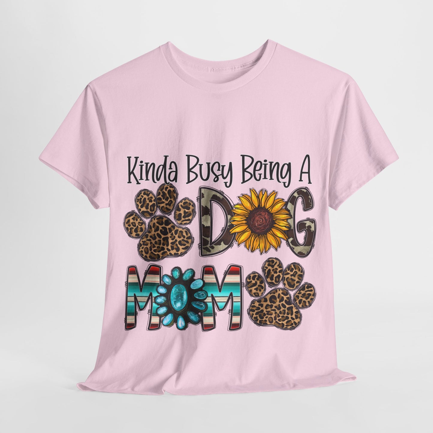 Busy Dog Mom Unisex Heavy Cotton Tee