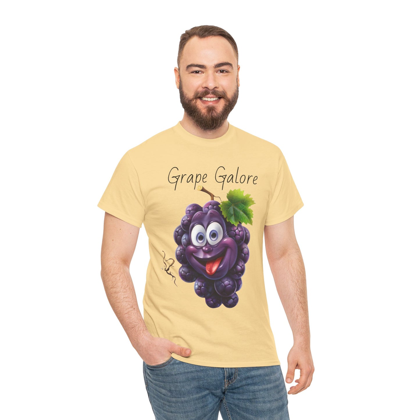 Grape Galore Unisex Heavy Cotton Tee