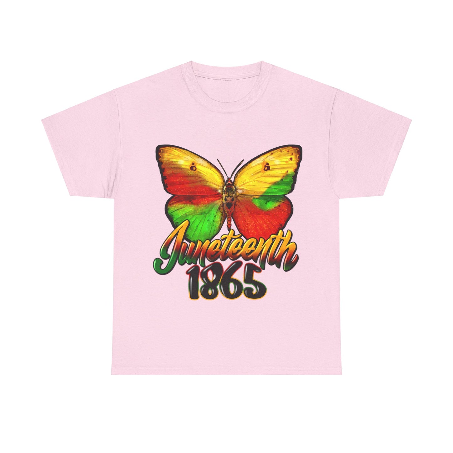 Juneteenth Butterfly Unisex Heavy Cotton Tee