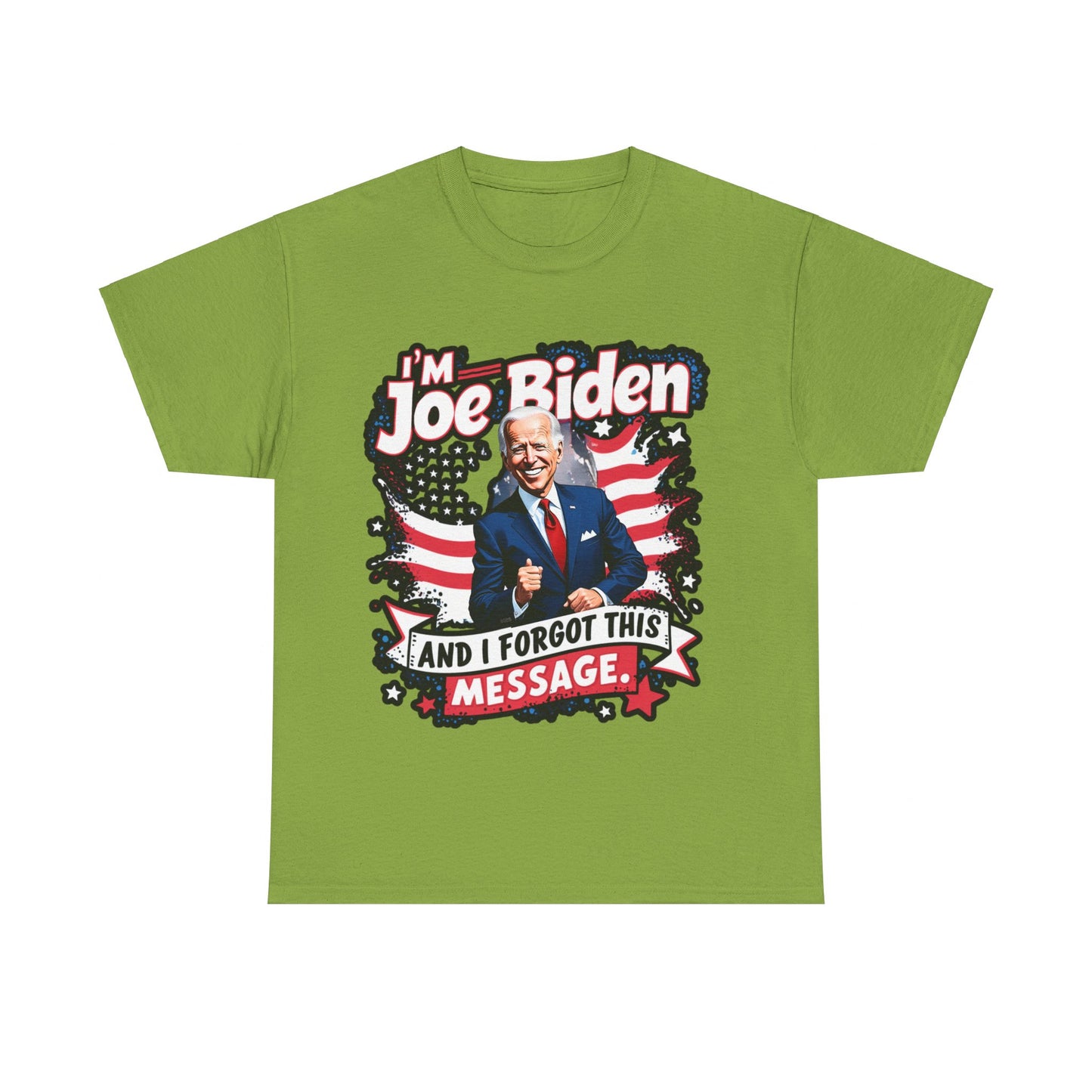 Biden I Forgot Unisex Heavy Cotton Tee