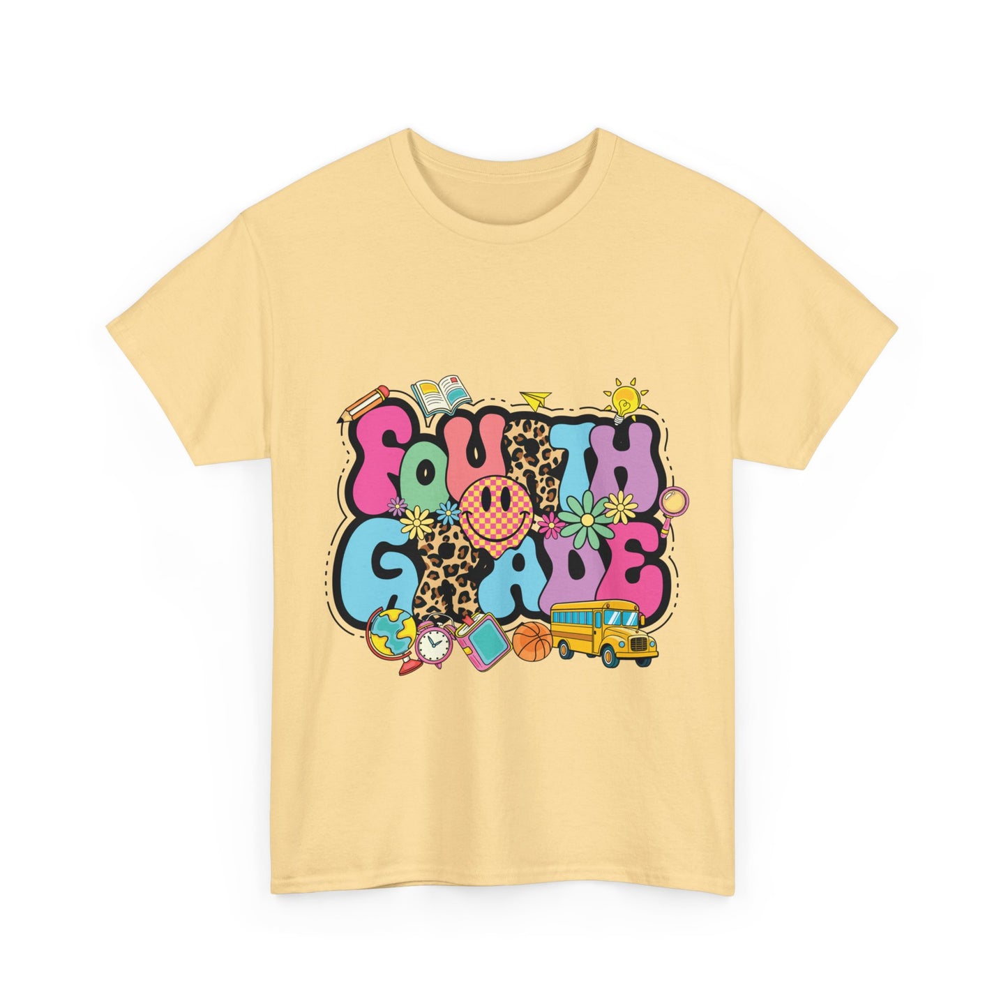 Fourth Grade Unisex Heavy Cotton Tee