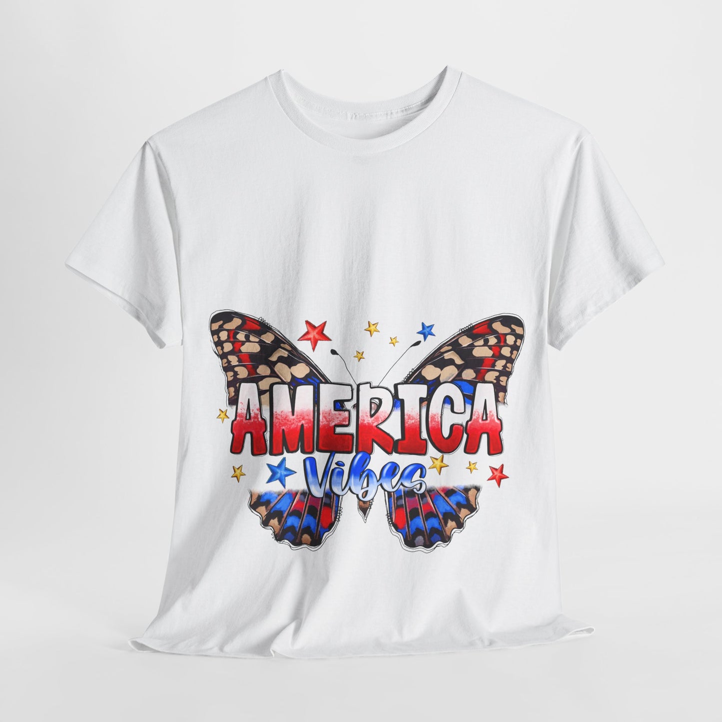 America Vibes Unisex Heavy Cotton Tee