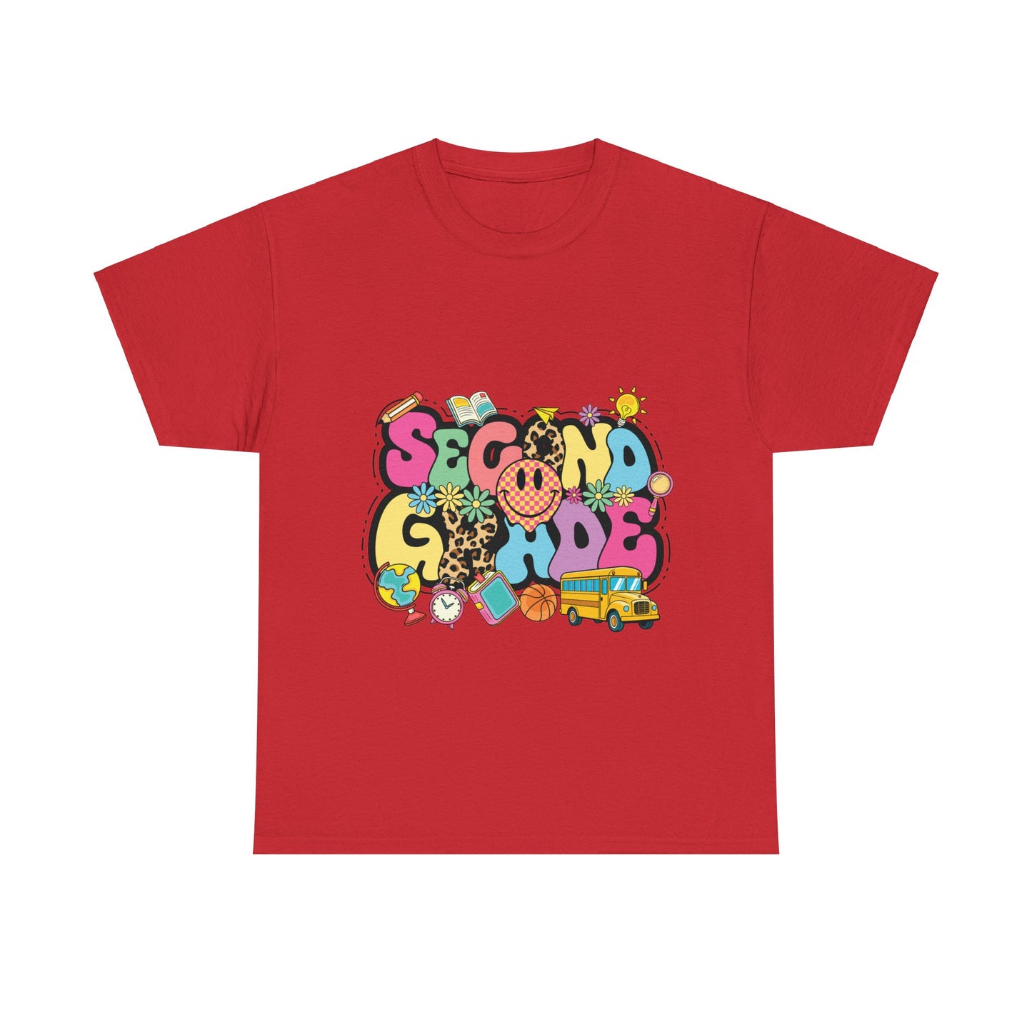 Second Grade Unisex Heavy Cotton Tee