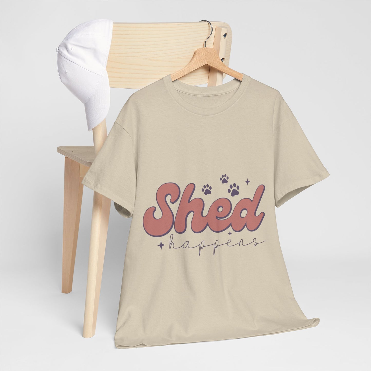 Shed Happens Unisex Heavy Cotton Tee