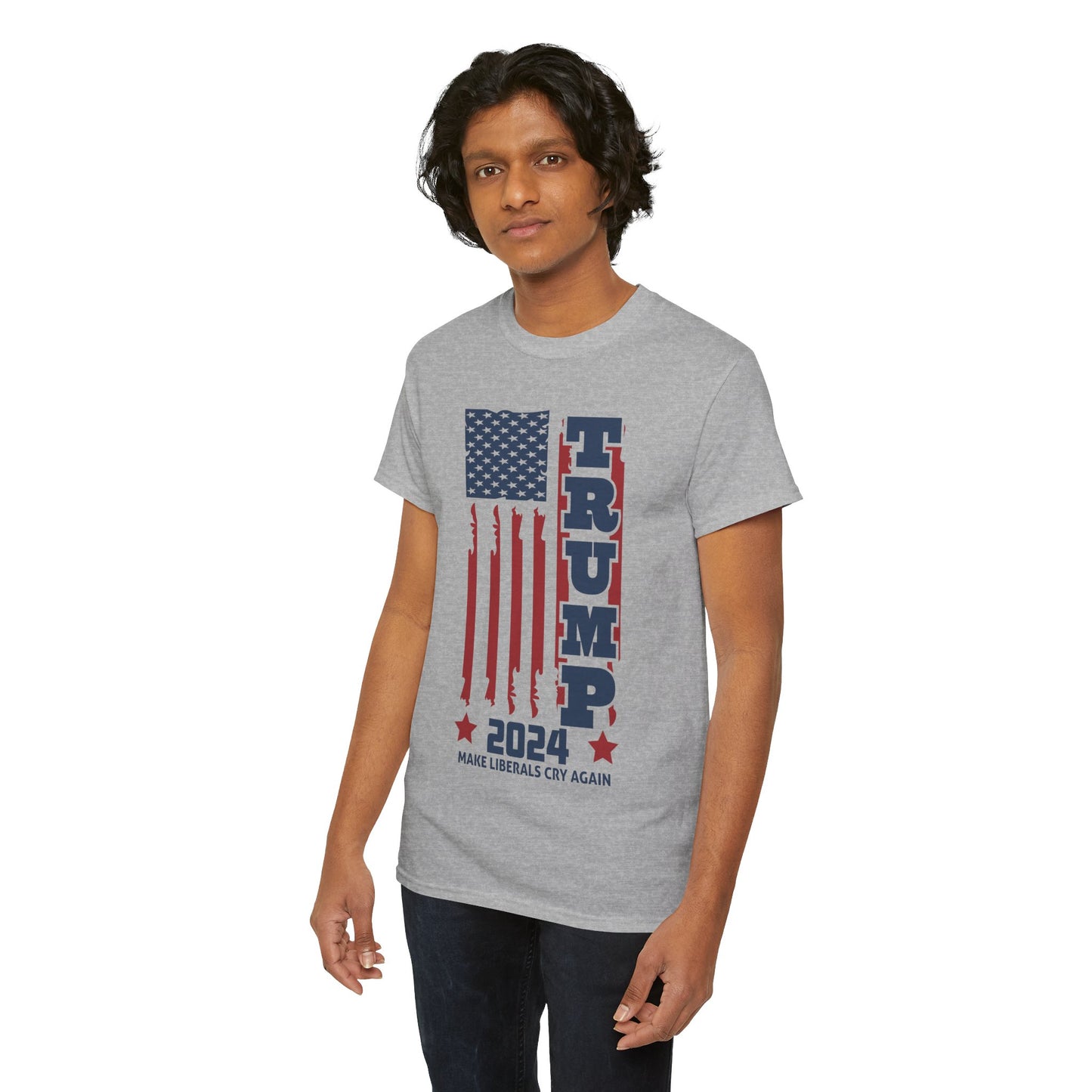 Trump 2024 A Unisex Heavy Cotton Tee