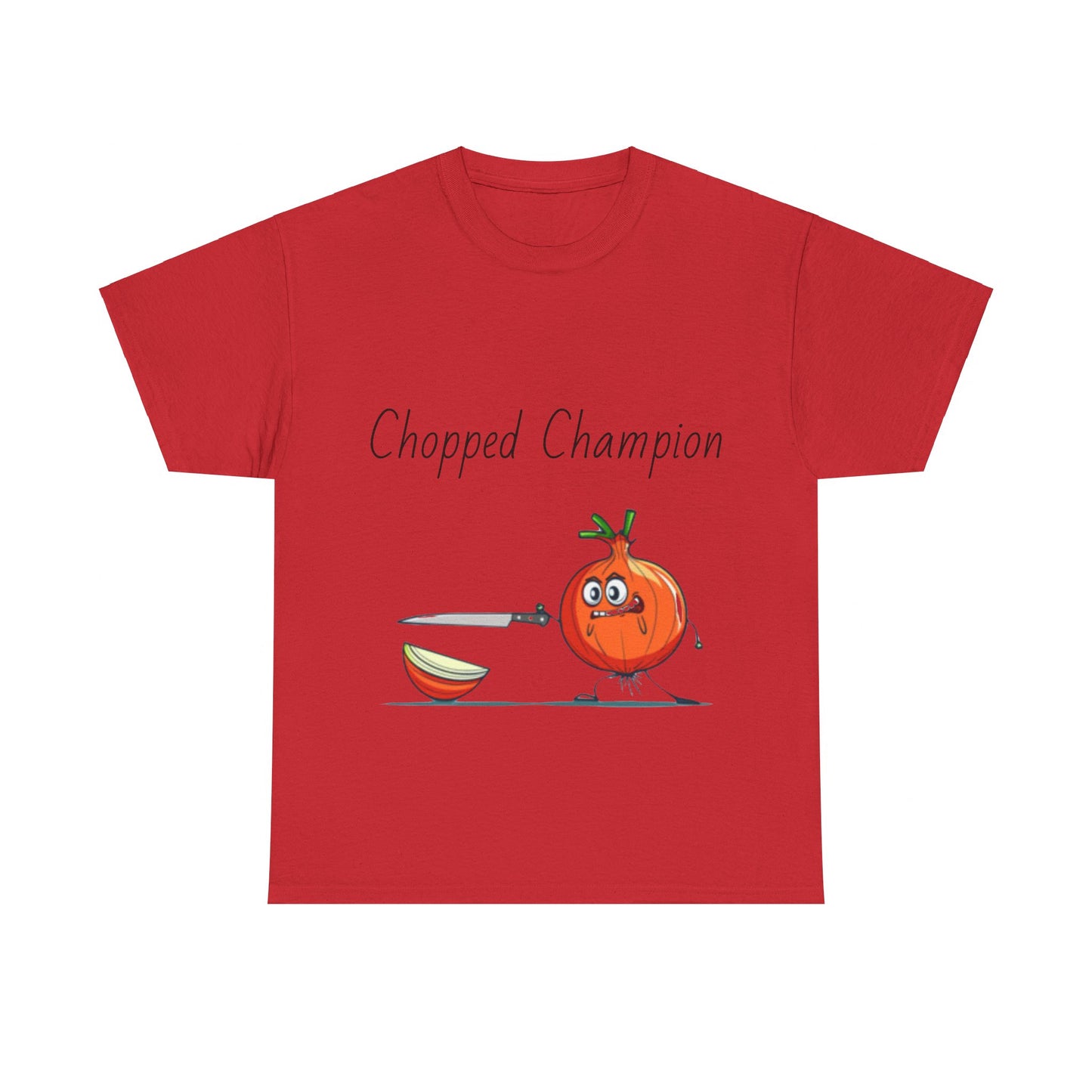 Chopped Champion Unisex Heavy Cotton Tee