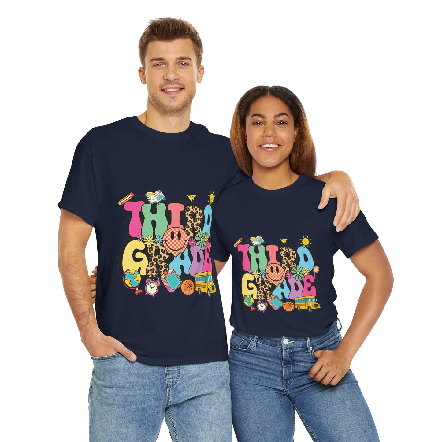 Third Grade Unisex Heavy Cotton Tee