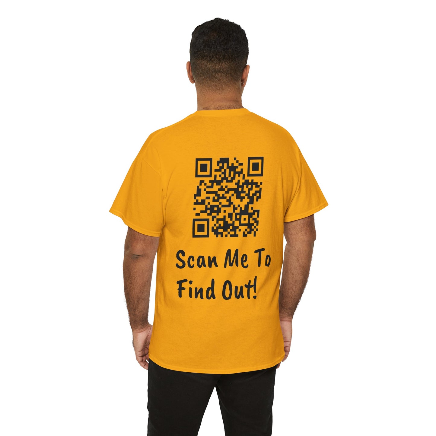 QR Code Unisex Heavy Cotton Tee