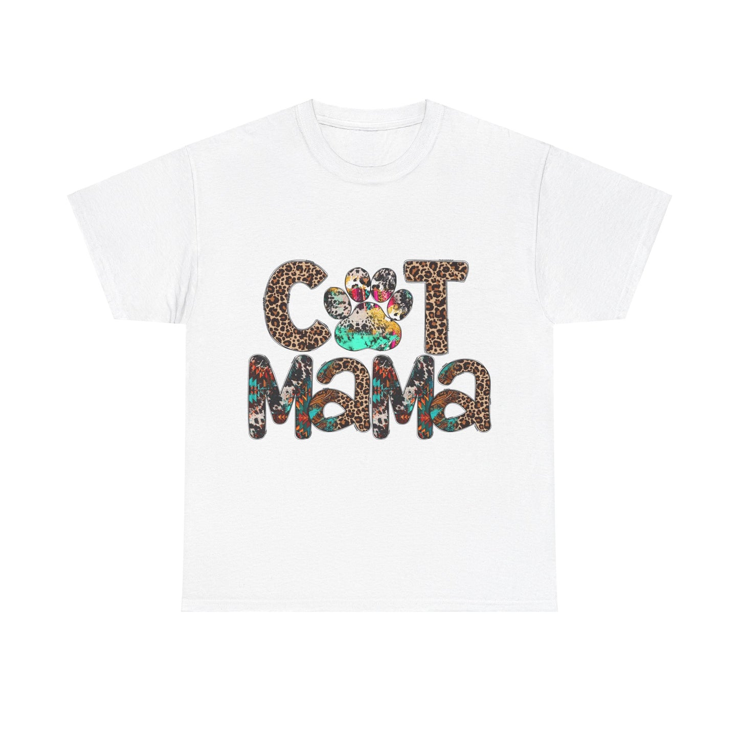 Cat Mama2 Unisex Heavy Cotton Tee