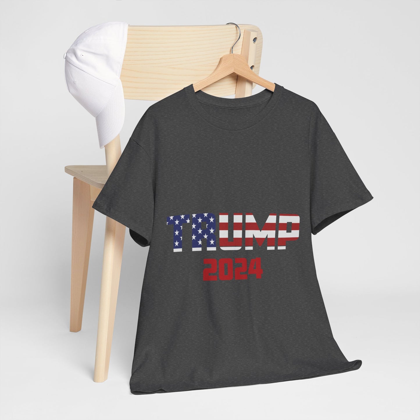 Trump 2024 B Unisex Heavy Cotton Tee