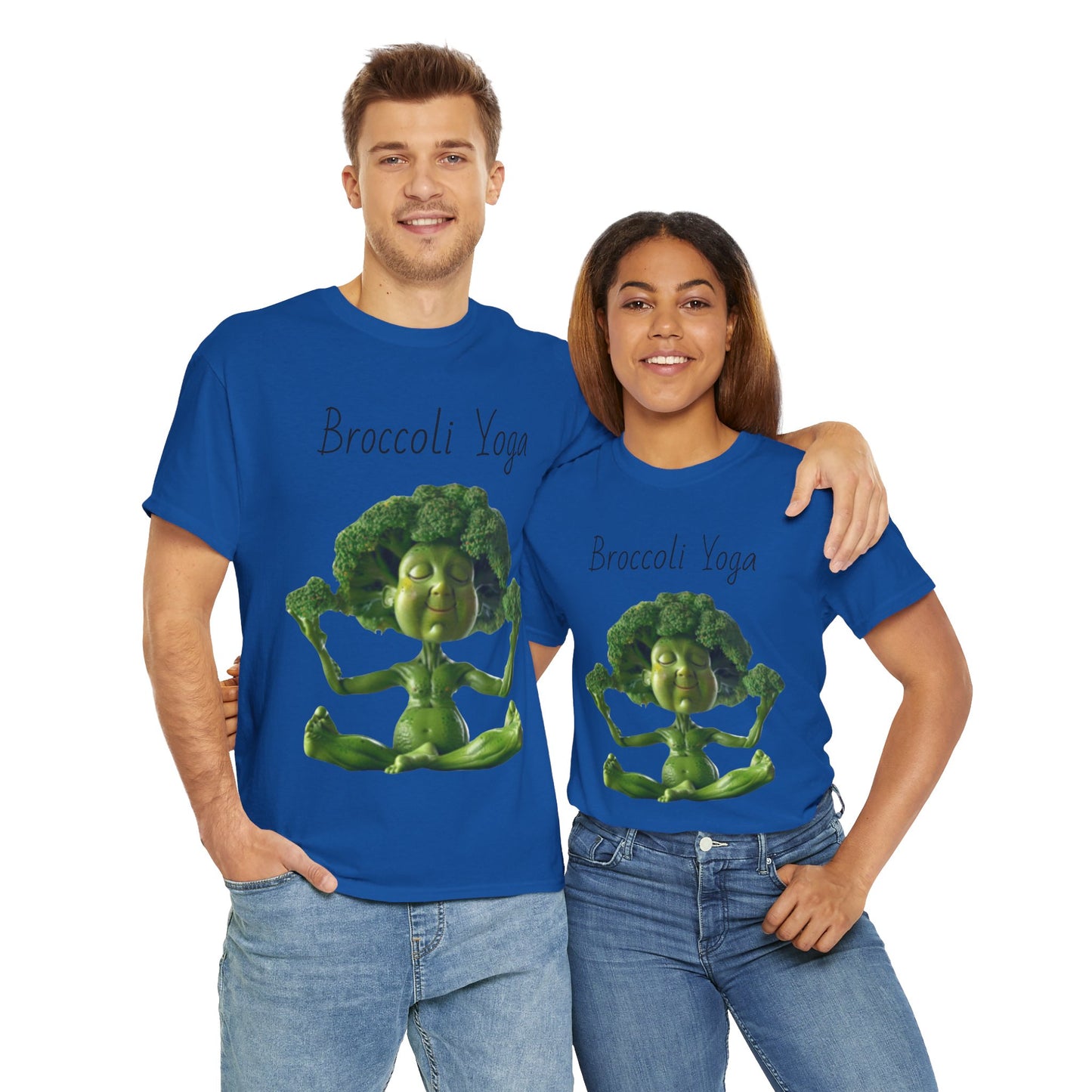 Broccoli Yoga Unisex Heavy Cotton Tee