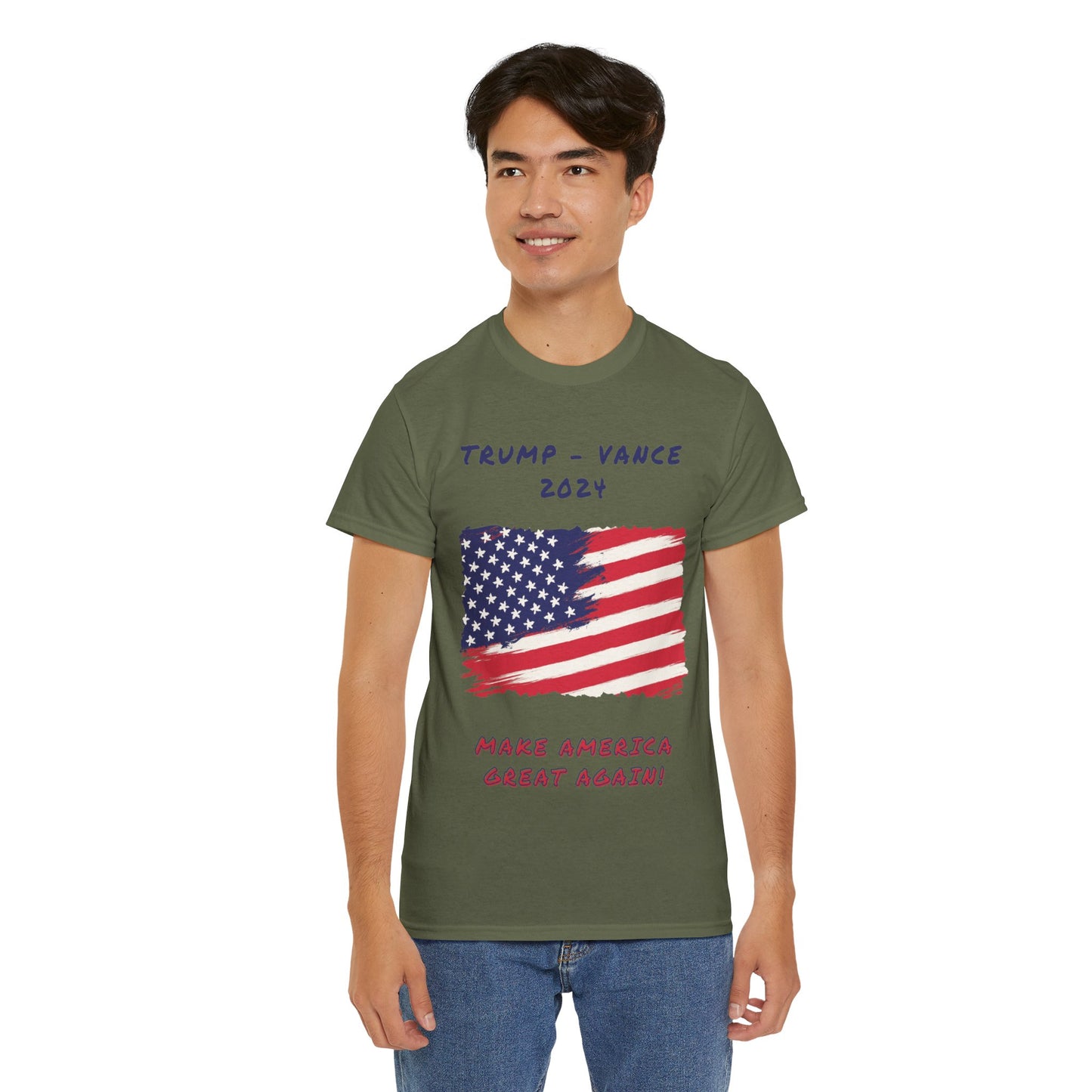 Trump Vance Unisex Heavy Cotton Tee