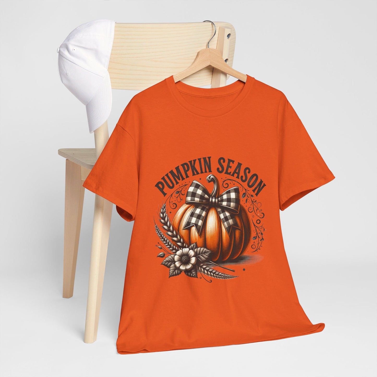 Pumpkin Season Unisex Heavy Cotton Tee