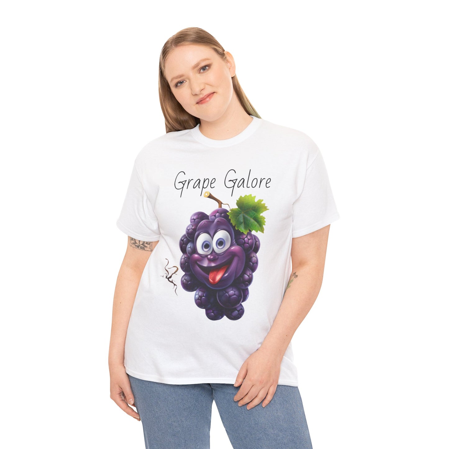 Grape Galore Unisex Heavy Cotton Tee