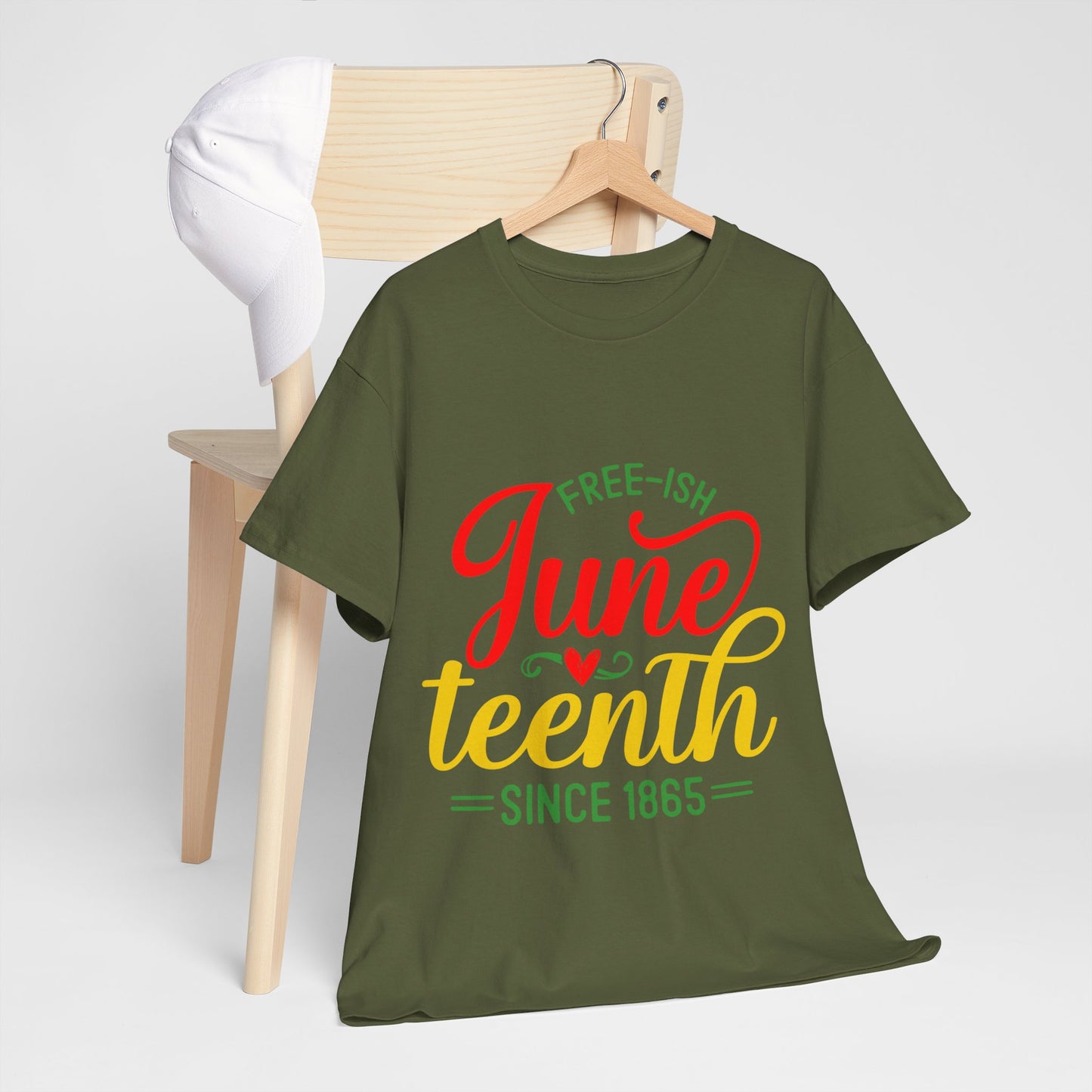 Juneteenth Free-ish Unisex Heavy Cotton Tee