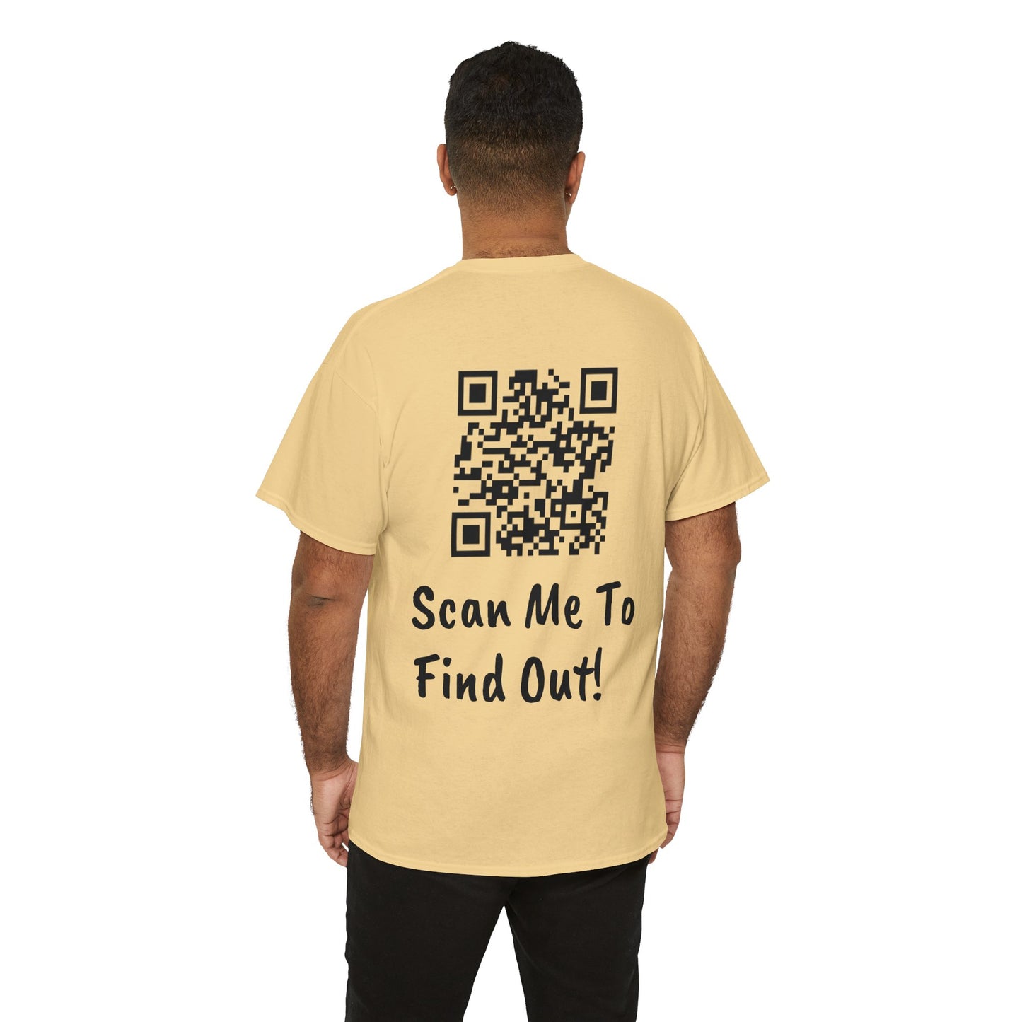 QR Code Unisex Heavy Cotton Tee