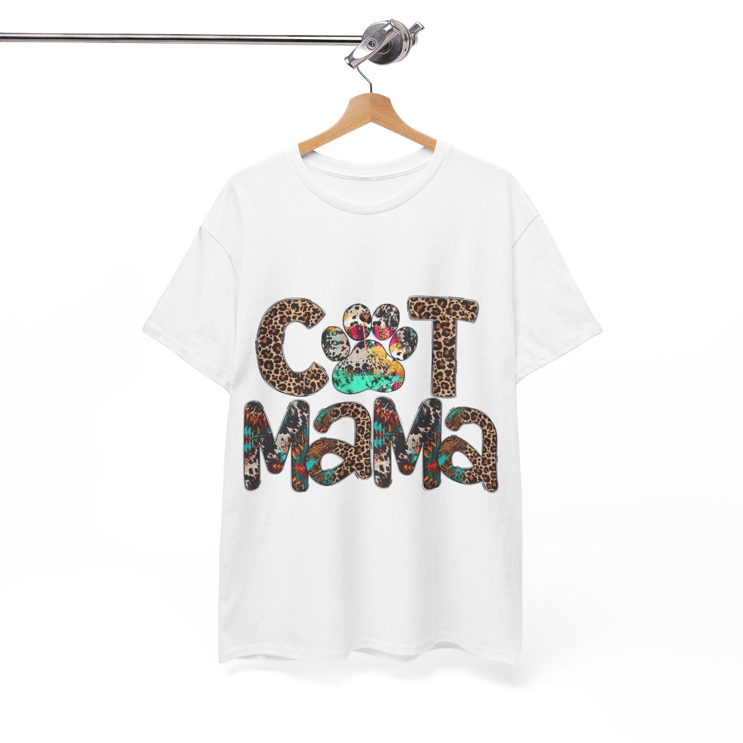 Cat Mama2 Unisex Heavy Cotton Tee