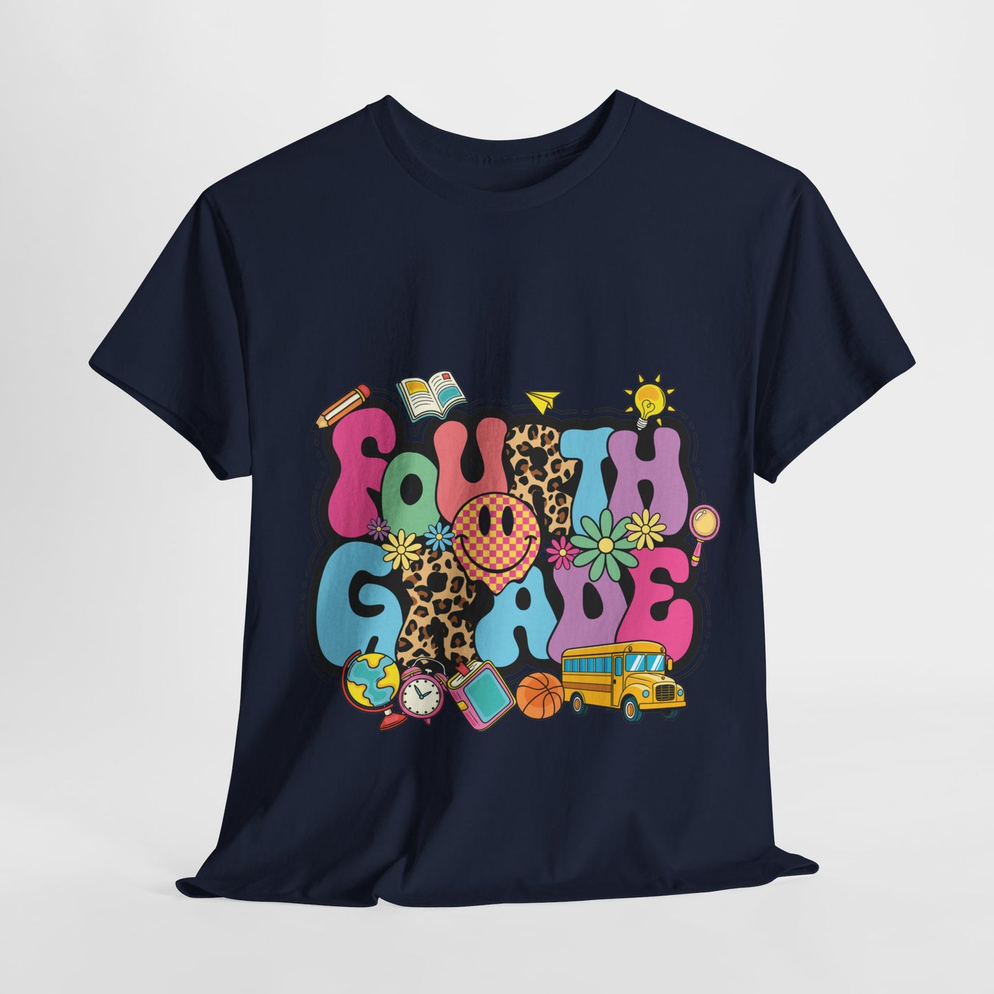 Fourth Grade Unisex Heavy Cotton Tee