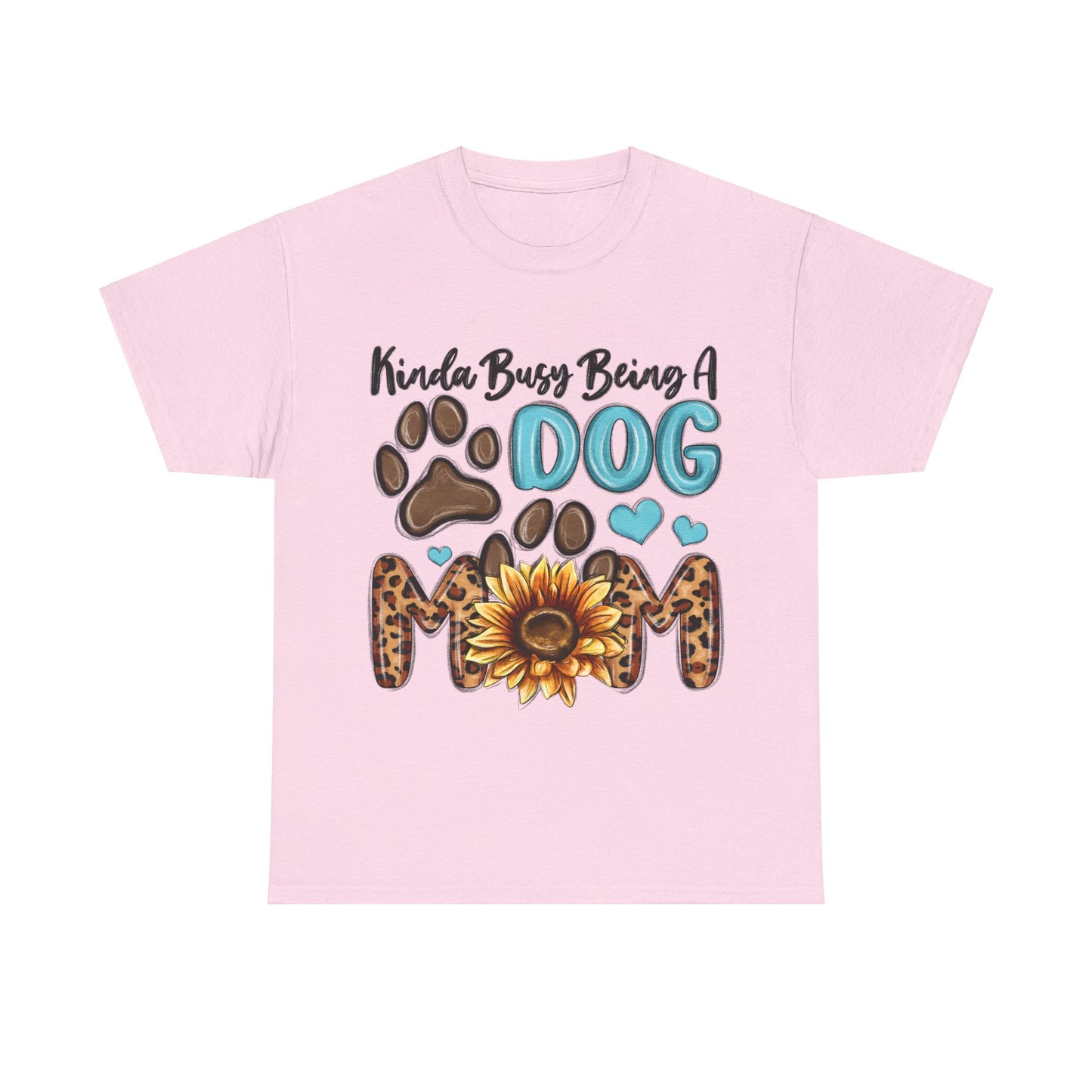 Busy Being A Dog Mom Unisex Heavy Cotton Tee