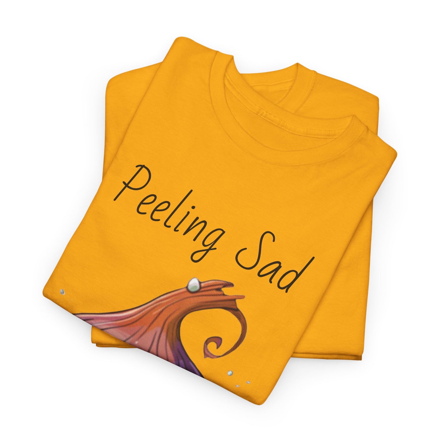 Peeling Sad Unisex Heavy Cotton Tee