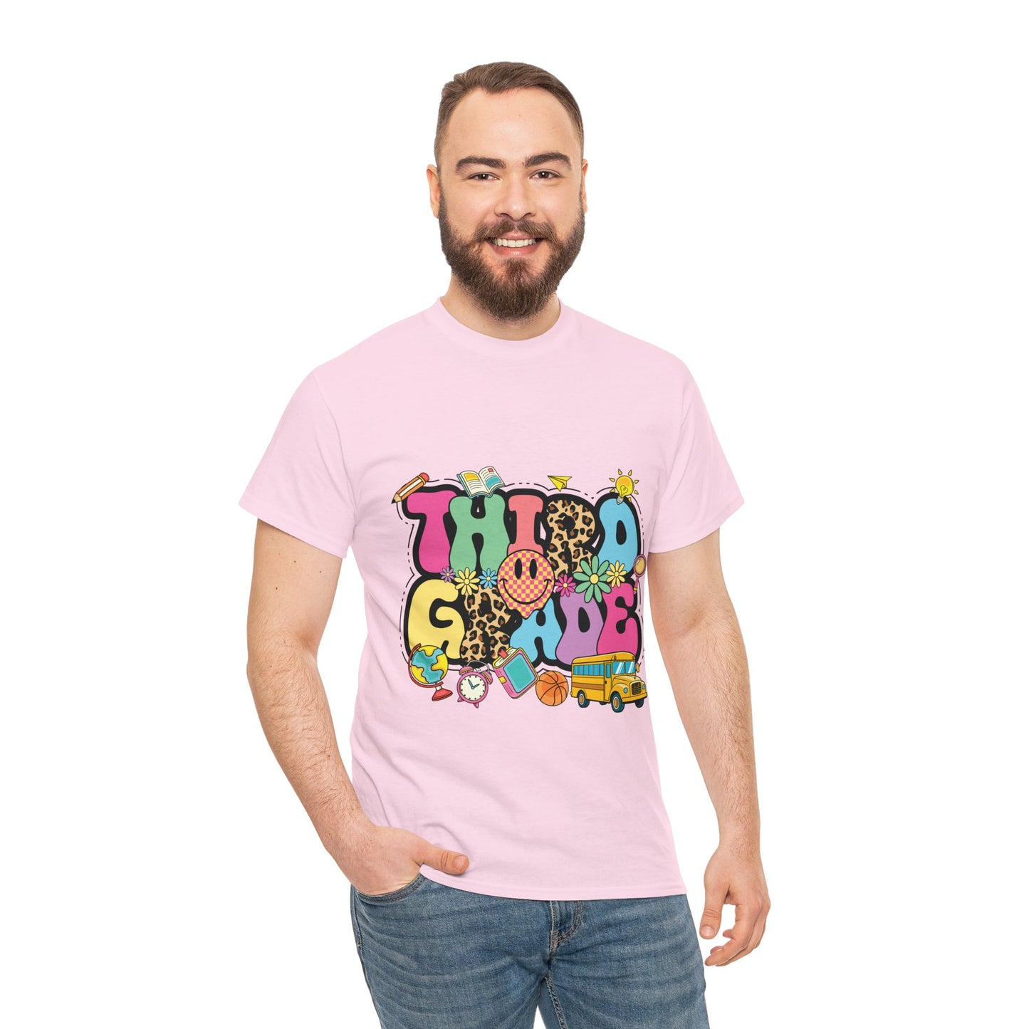 Third Grade Unisex Heavy Cotton Tee