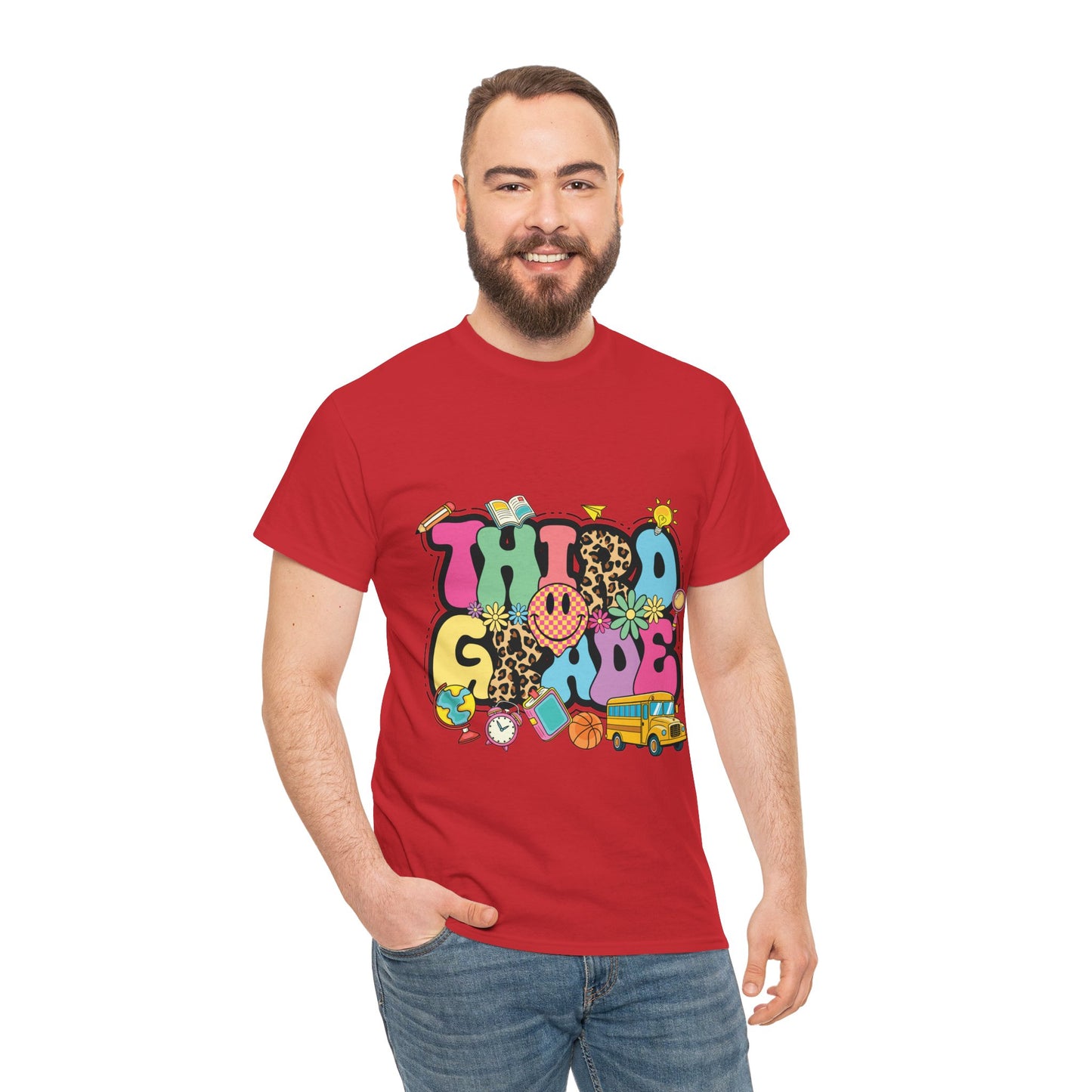 Third Grade Unisex Heavy Cotton Tee