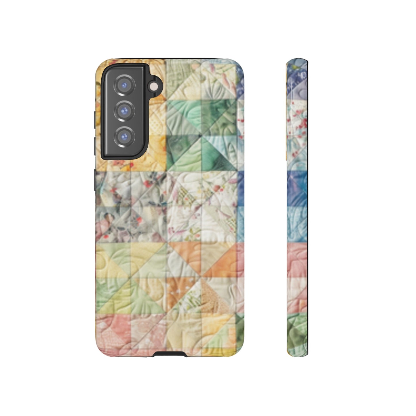 Pastel Quilt Tough Cases