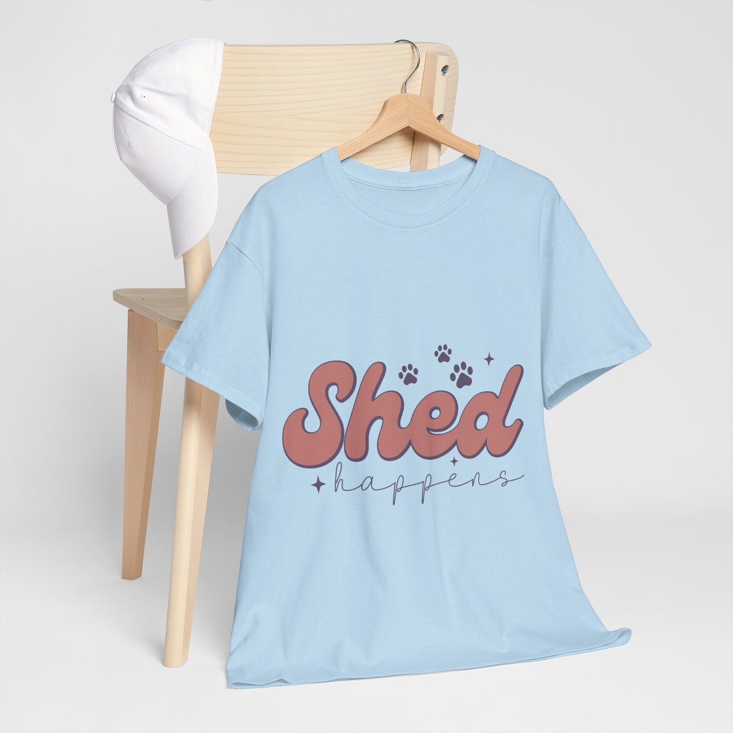 Shed Happens Unisex Heavy Cotton Tee