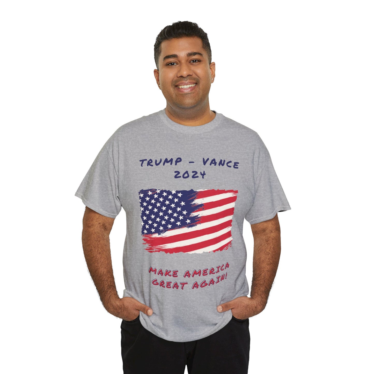 Trump Vance Unisex Heavy Cotton Tee