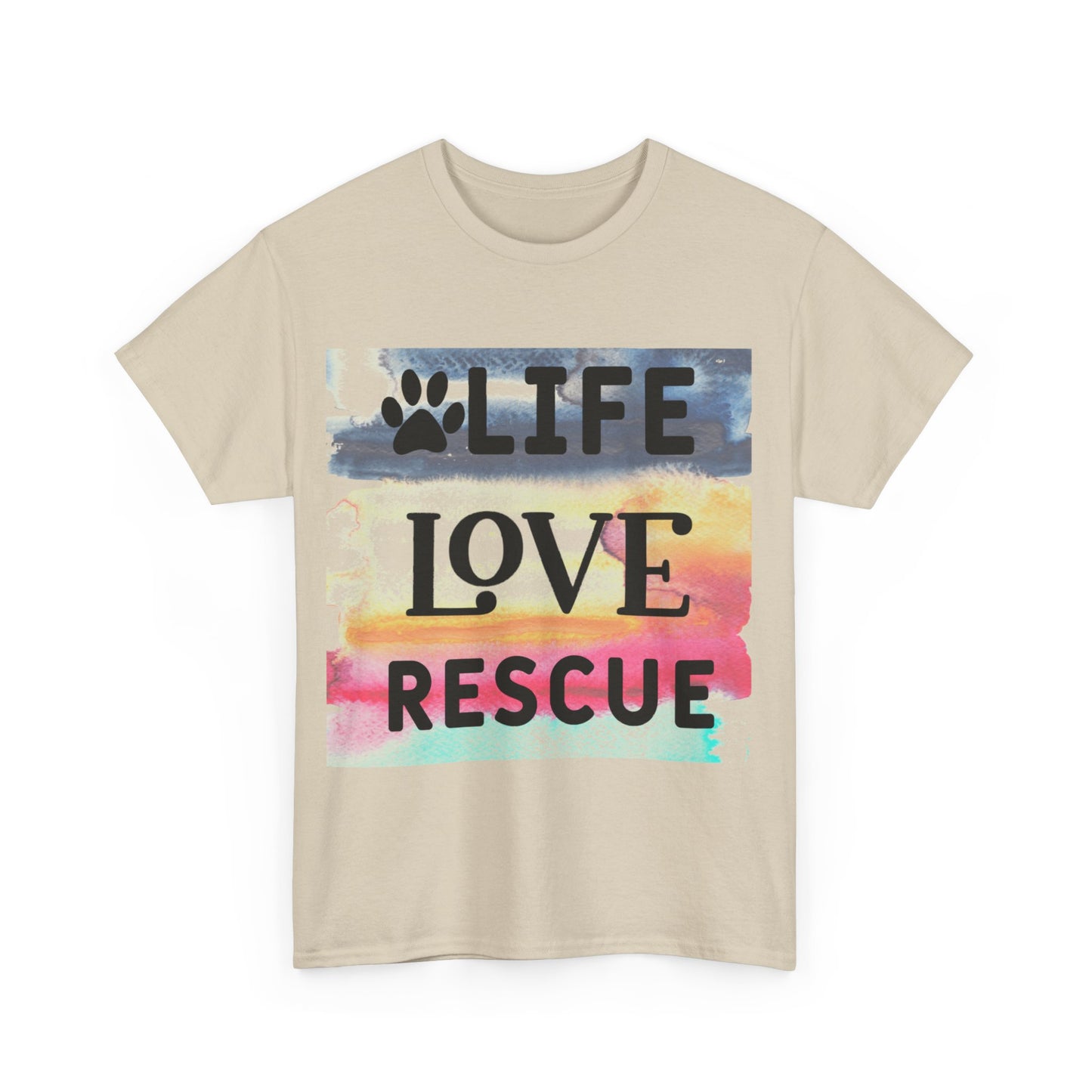 Life Love Rescue Unisex Heavy Cotton Tee