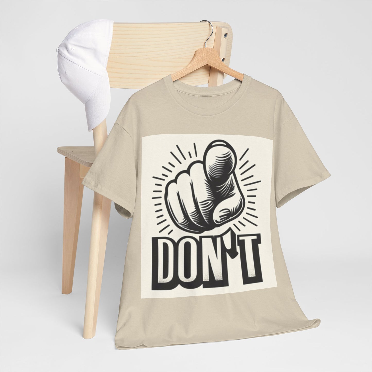 Don't Finger Unisex Heavy Cotton Tee