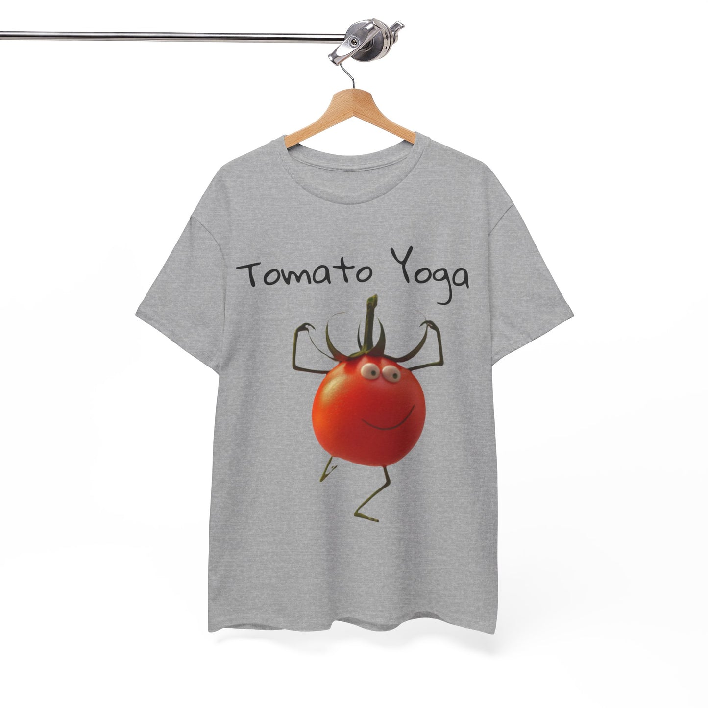 Tomato Yoga Unisex Heavy Cotton Tee