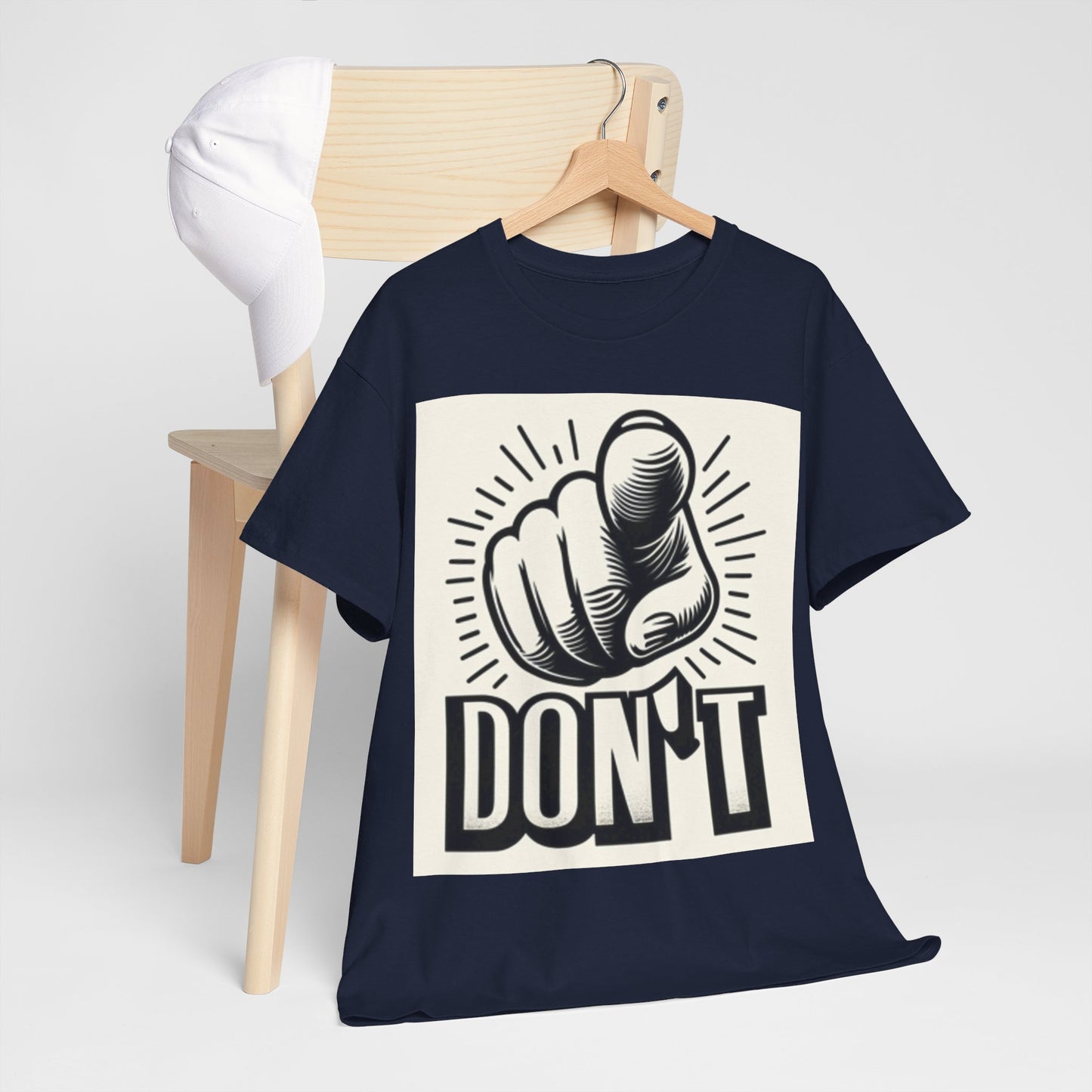 Don't Finger Unisex Heavy Cotton Tee