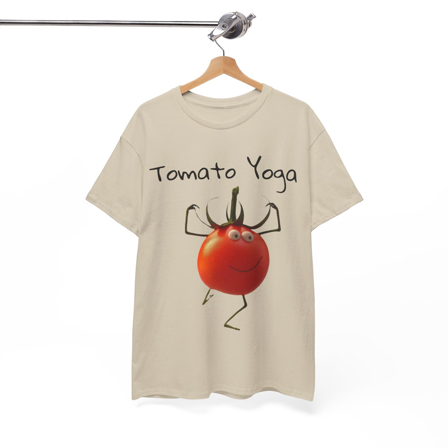 Tomato Yoga Unisex Heavy Cotton Tee