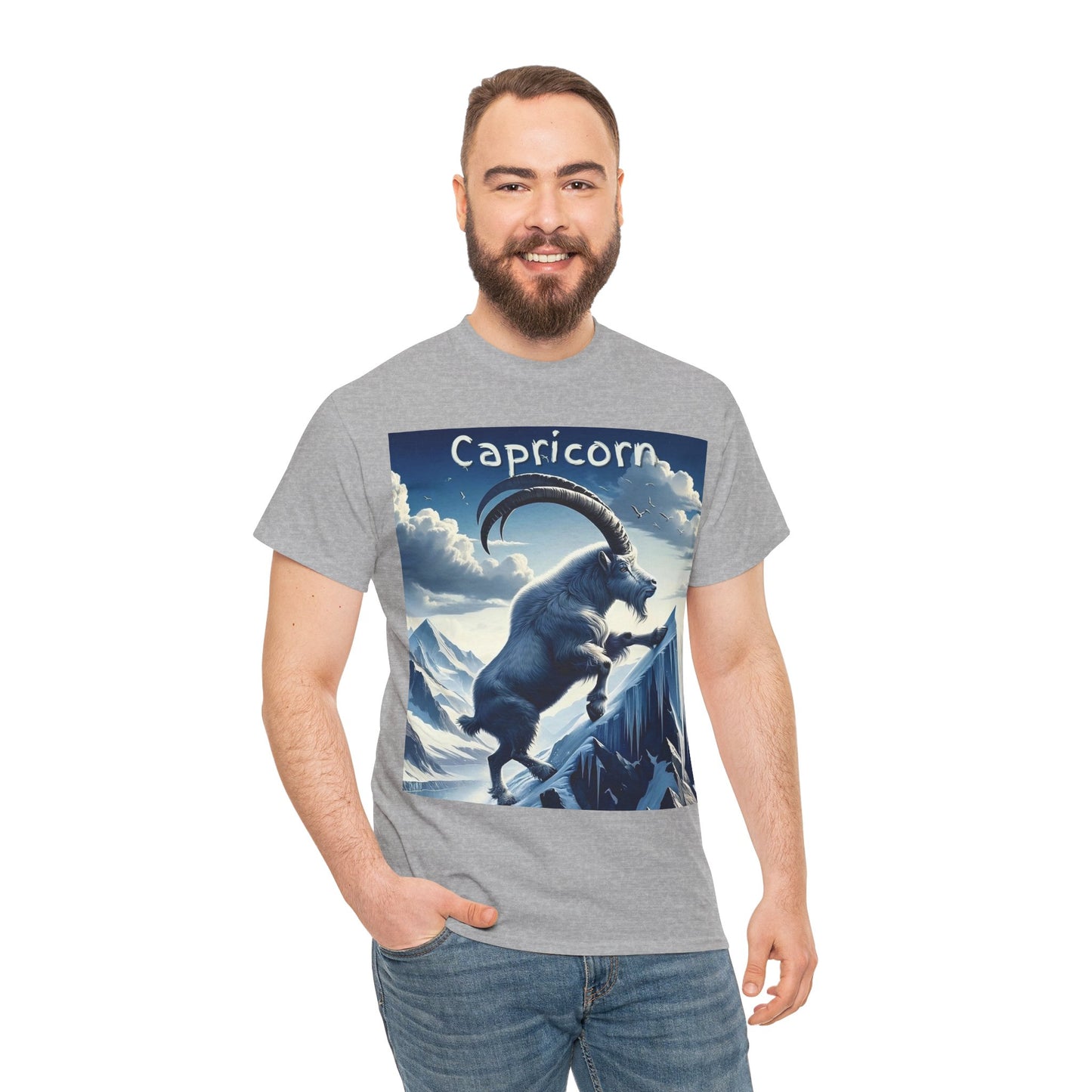 Capricorn Unisex Heavy Cotton Tee