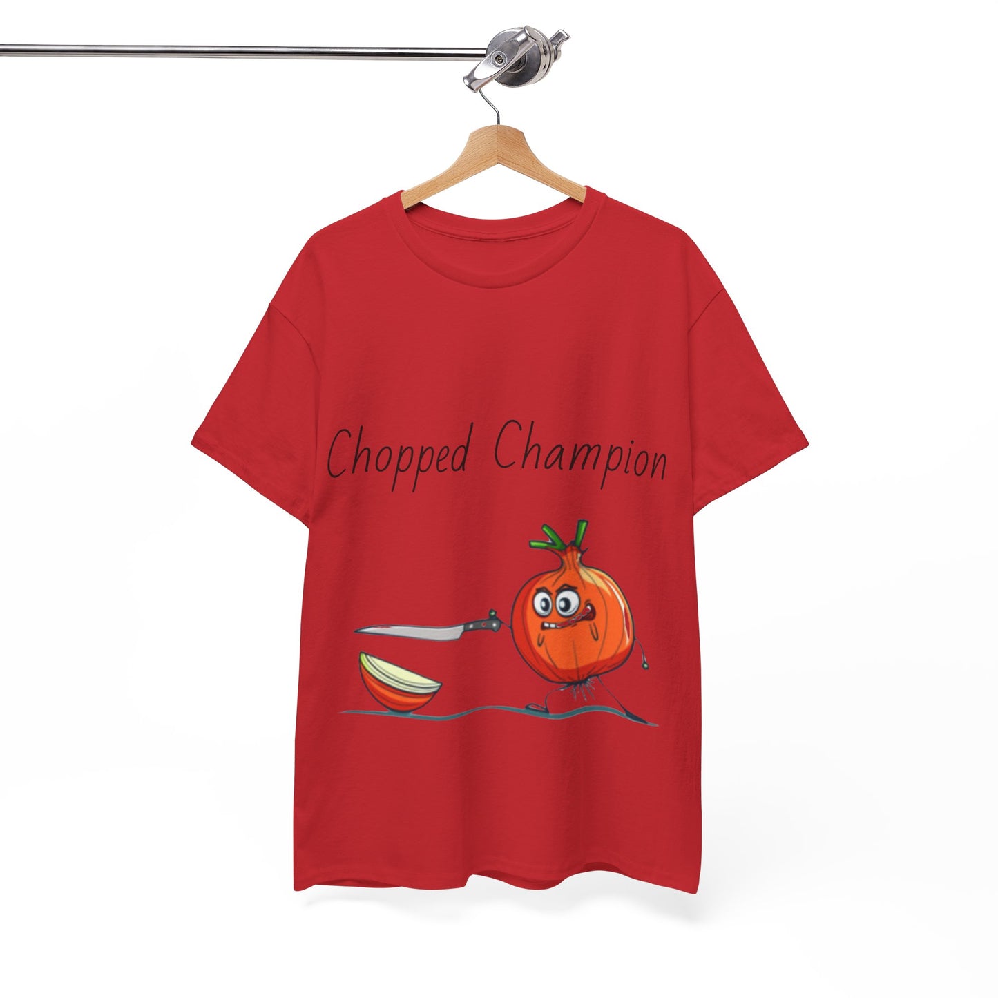 Chopped Champion Unisex Heavy Cotton Tee