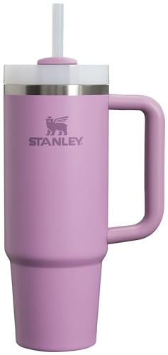 Stanley Quencher H2.0 FlowState Stainless Steel Vacuum Insulated Tumbler with Lid and Straw for Water, Iced Tea or Coffee, Smoothie and More, Lilac, 30oz