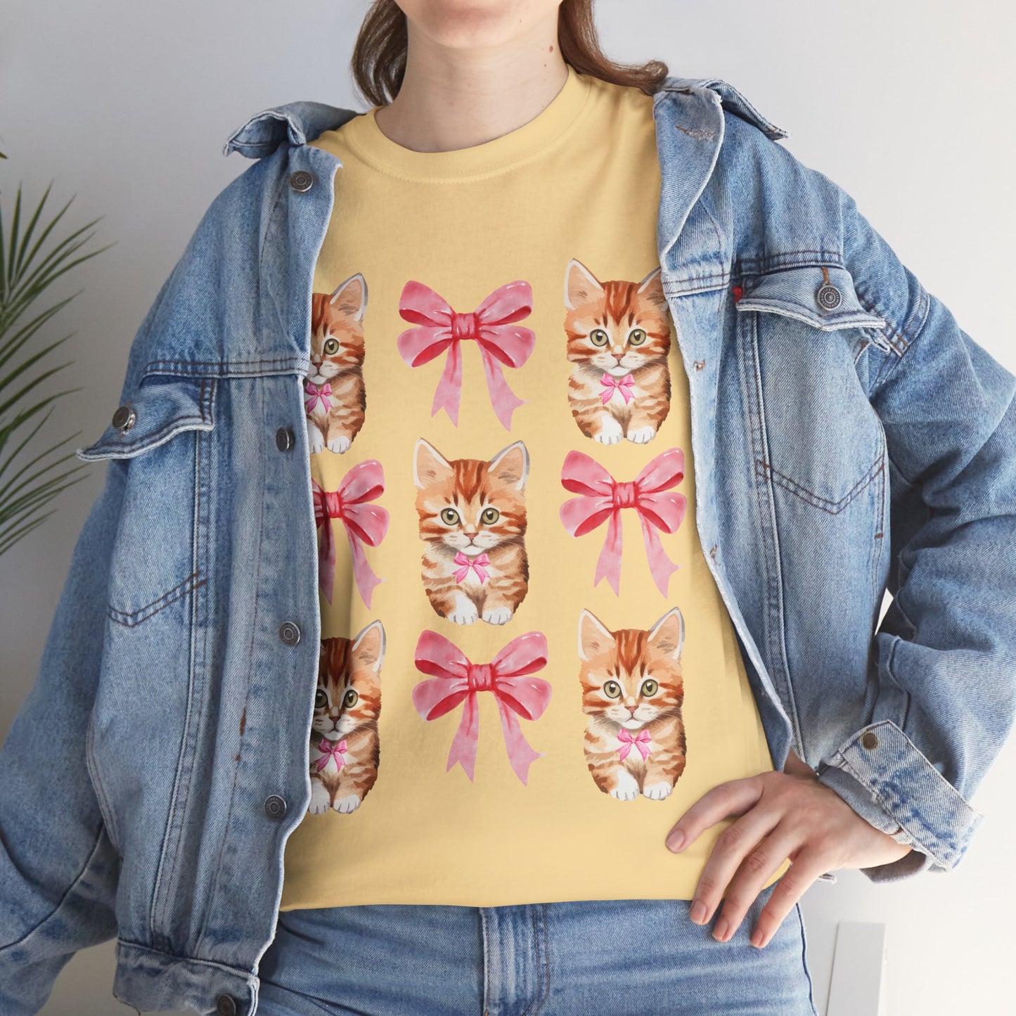 Cat Coquette Unisex Heavy Cotton Tee