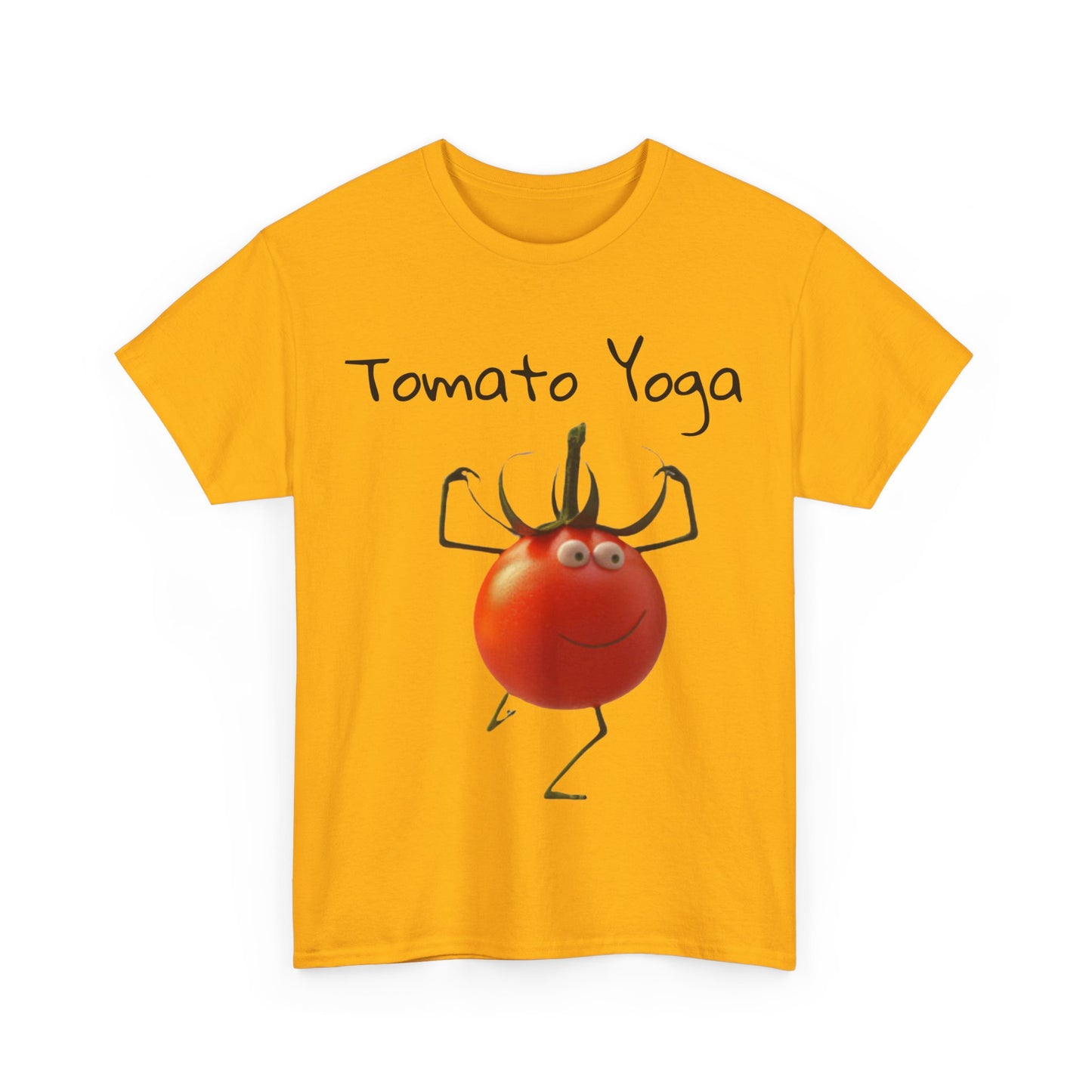 Tomato Yoga Unisex Heavy Cotton Tee