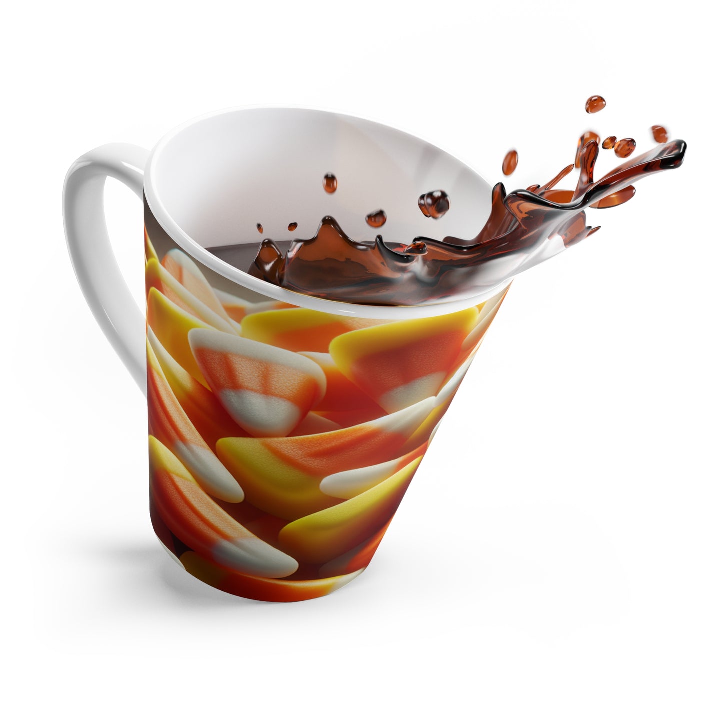 Candy Corn Latte Mug