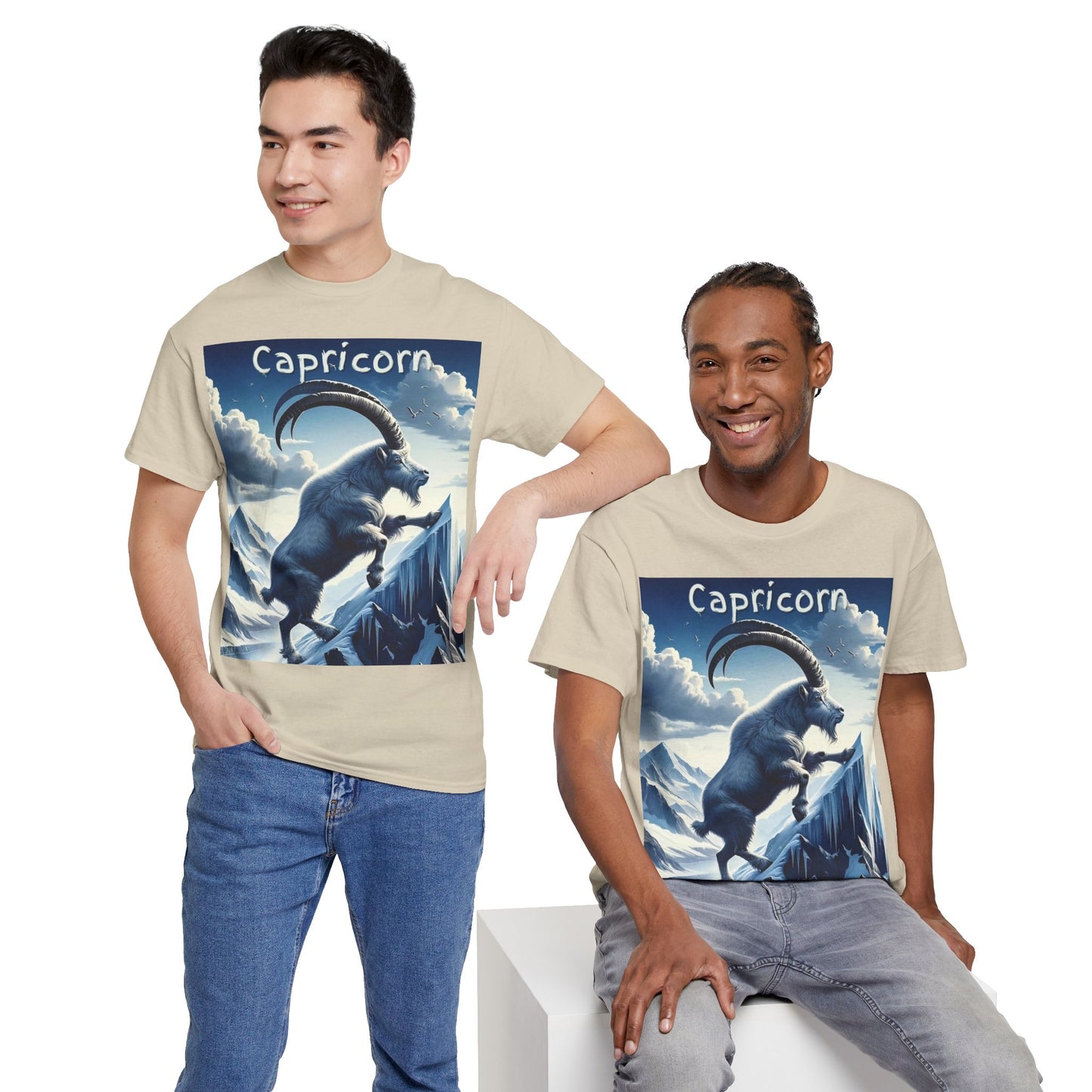 Capricorn Unisex Heavy Cotton Tee