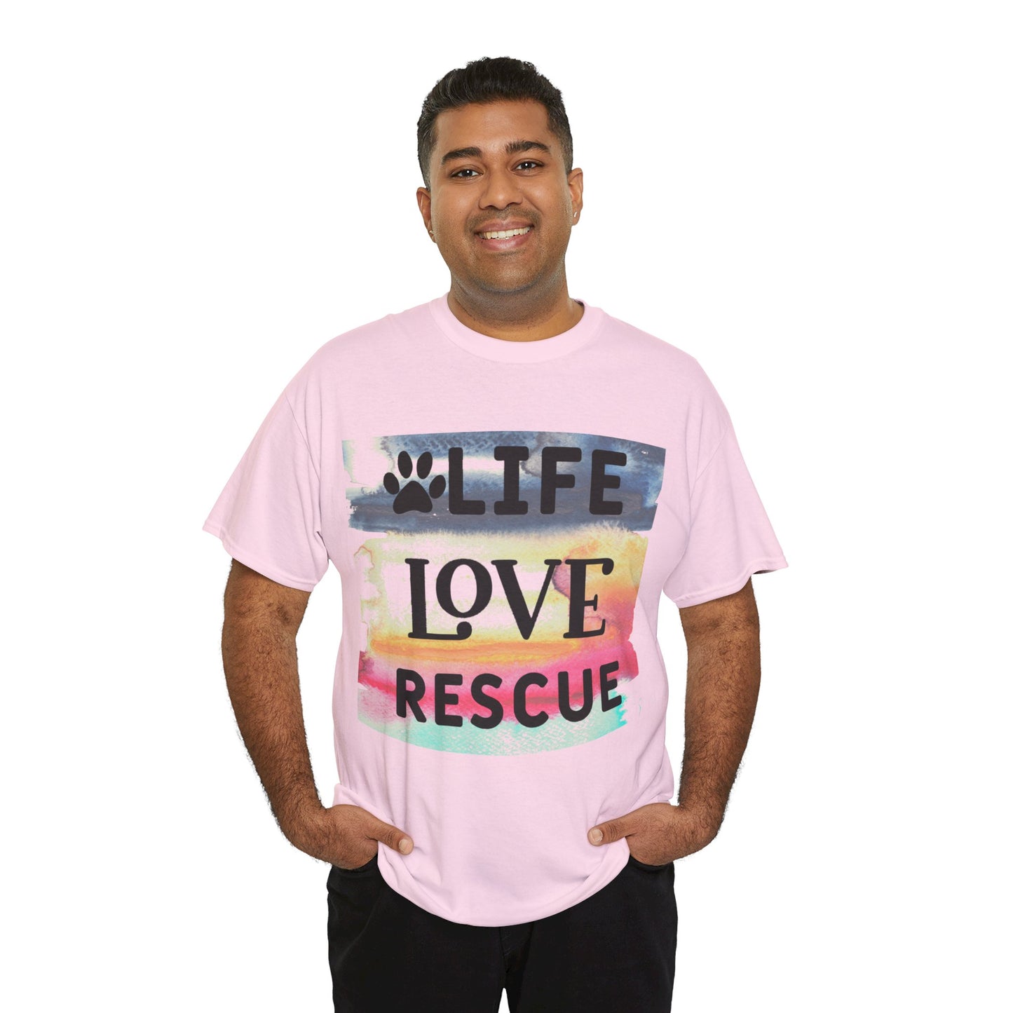 Life Love Rescue Unisex Heavy Cotton Tee